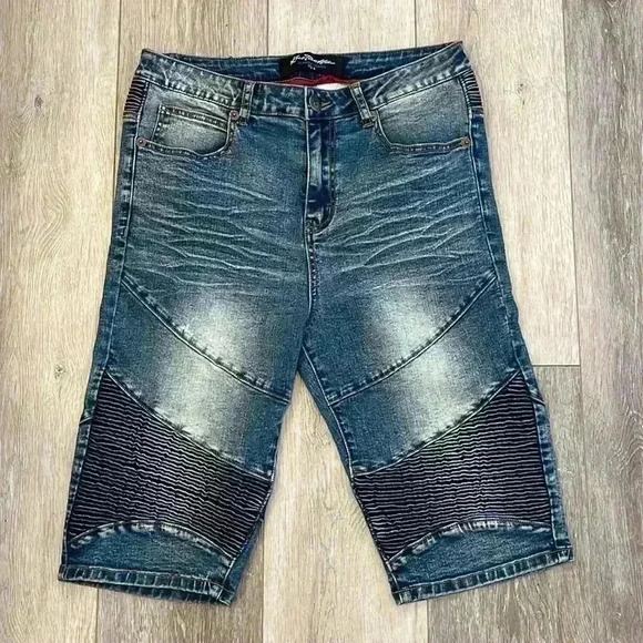 Men's Blue Denim Jeans - Picture 1 of 10